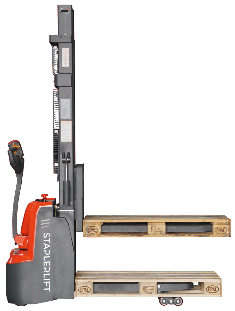 Electric Stacker with INITIAL LIFT 1200kg PLUS+ Lifting Height 3000mm