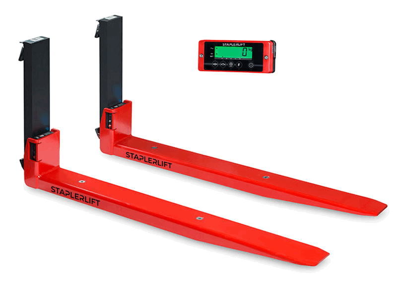 Wireless Weighing Fork Tines 2500 kg for Forklifts