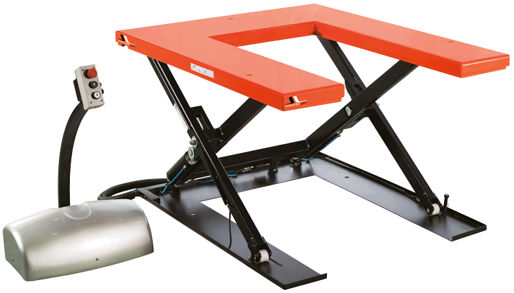 Hydraulic Lifting Table - U-Shape - 1000kg BASIC 