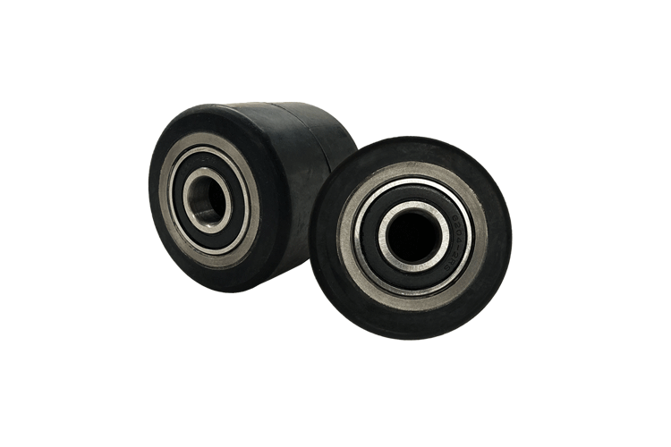 Rubber Double Roller 80 x 70 mm for Hand Pallet Truck
