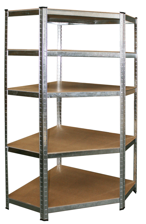 Metal Storage Shelf (Pentagonal)
