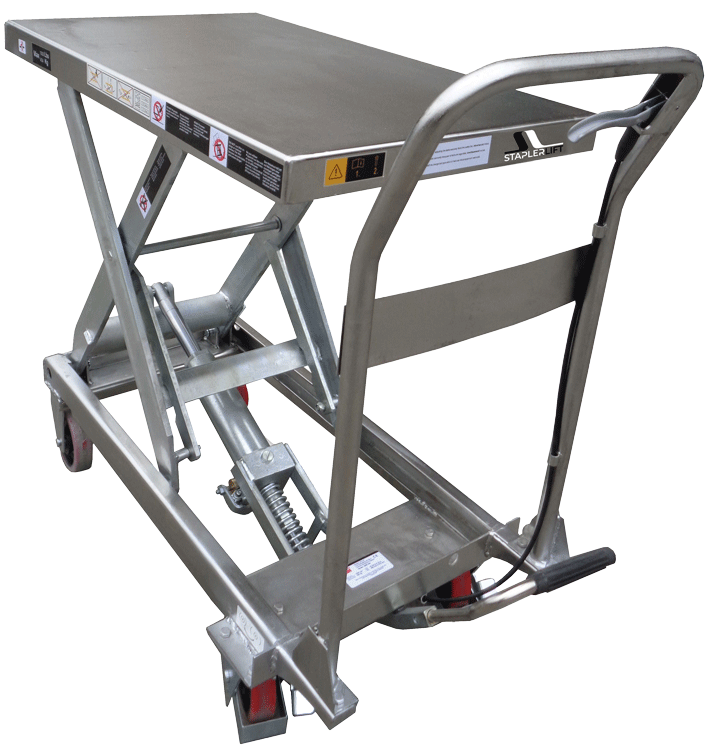 Stainless Steel Mobile Lifting Tables PLUS+